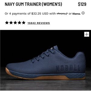 Nobull Trainers Navy Blue Gum